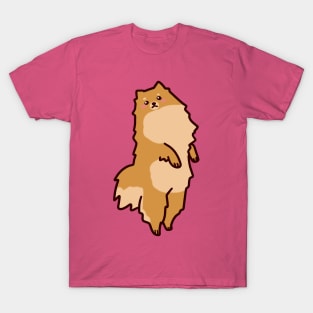Kawaii Pomeranian Standing T-Shirt